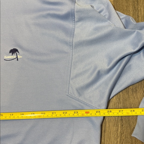 FootJoy Men’s Very Good Quality Light Blue Long Sleeve Shirt, Size XXL EUC! - Picture 9 of 10